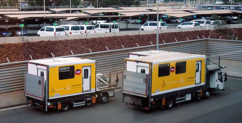 El Aeropuerto cuenta con un total de ocho transelevadores / TA